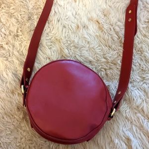 John Lewis London leather crossbody